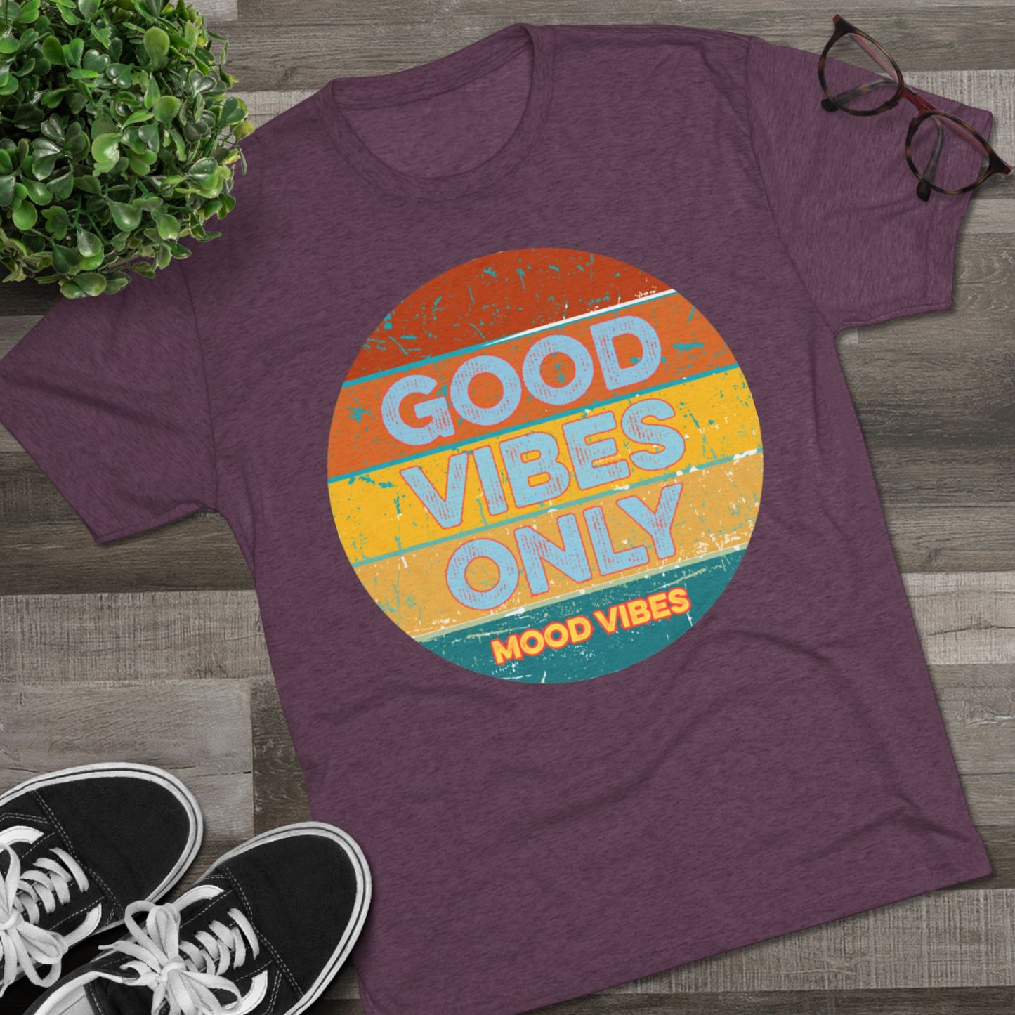 Good Vibes Only Men's T-Shirt - Mood Vibes