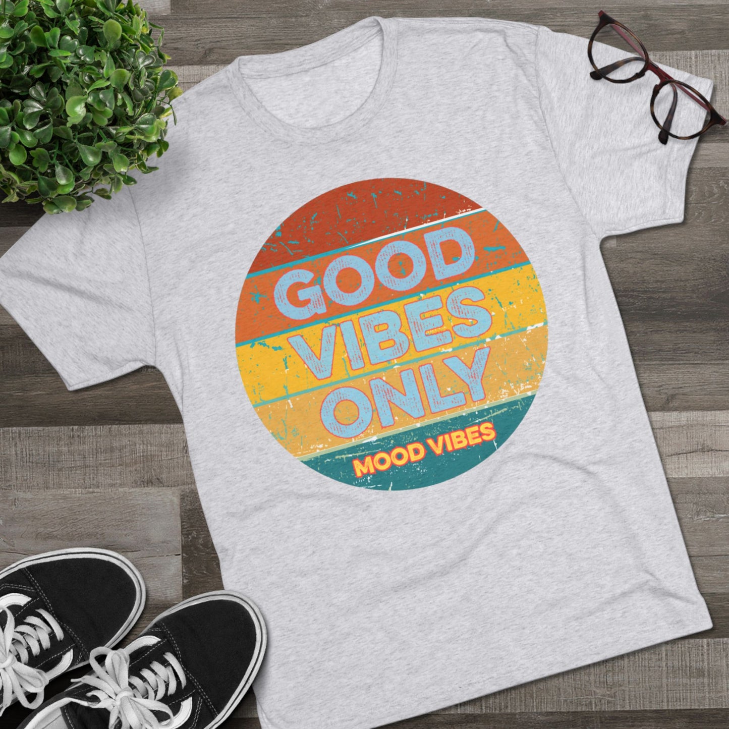 Good Vibes Only Men's T-Shirt - Mood Vibes