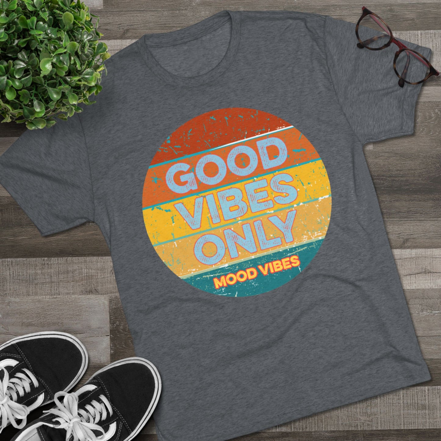 Good Vibes Only Men's T-Shirt - Mood Vibes