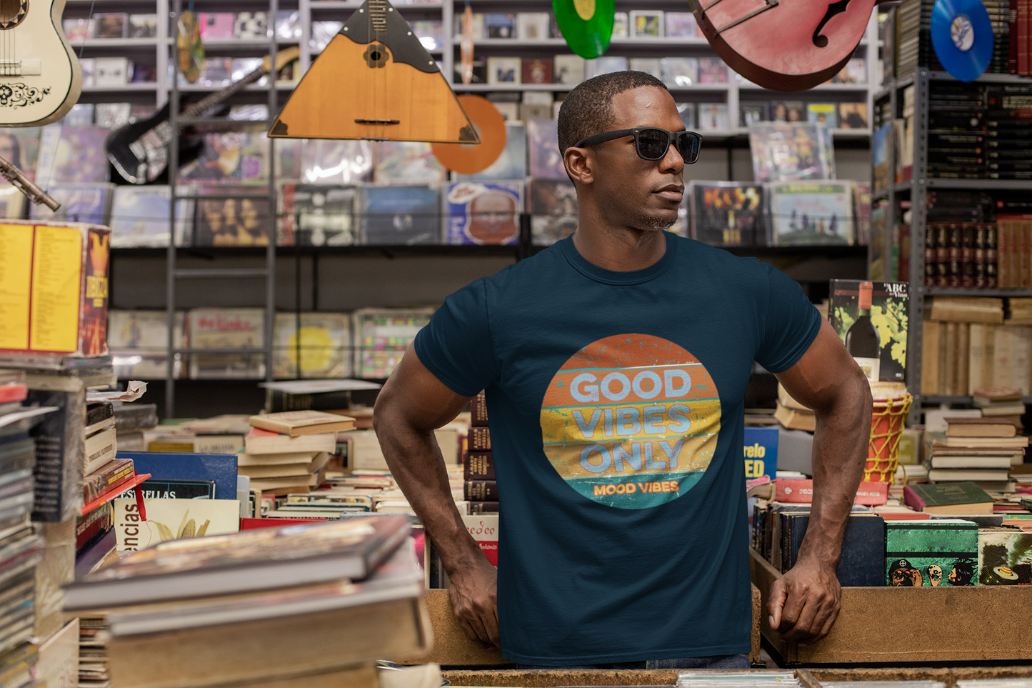 Good Vibes Only Men's T-Shirt - Mood Vibes