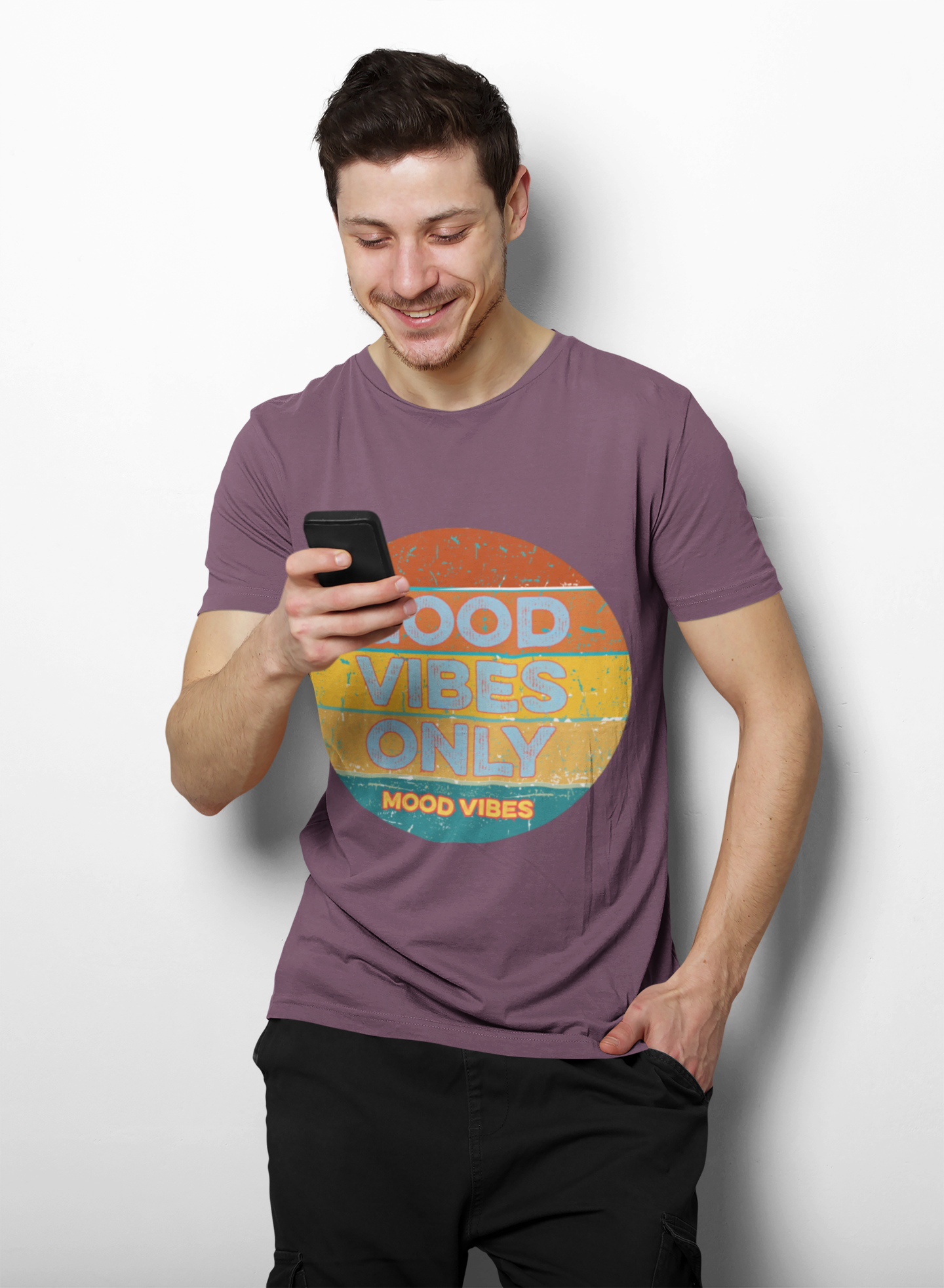 Good Vibes Only Men's T-Shirt - Mood Vibes