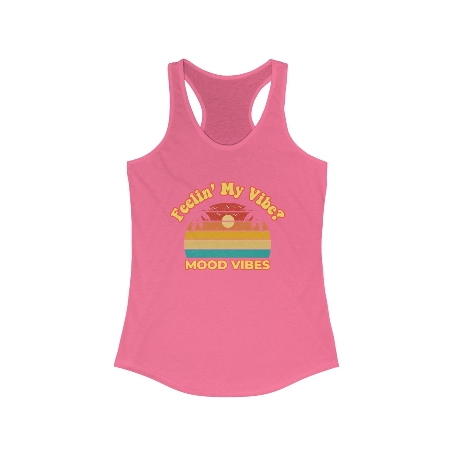 Mood Vibes® Women’s Racerback Tank – Good Vibes Only