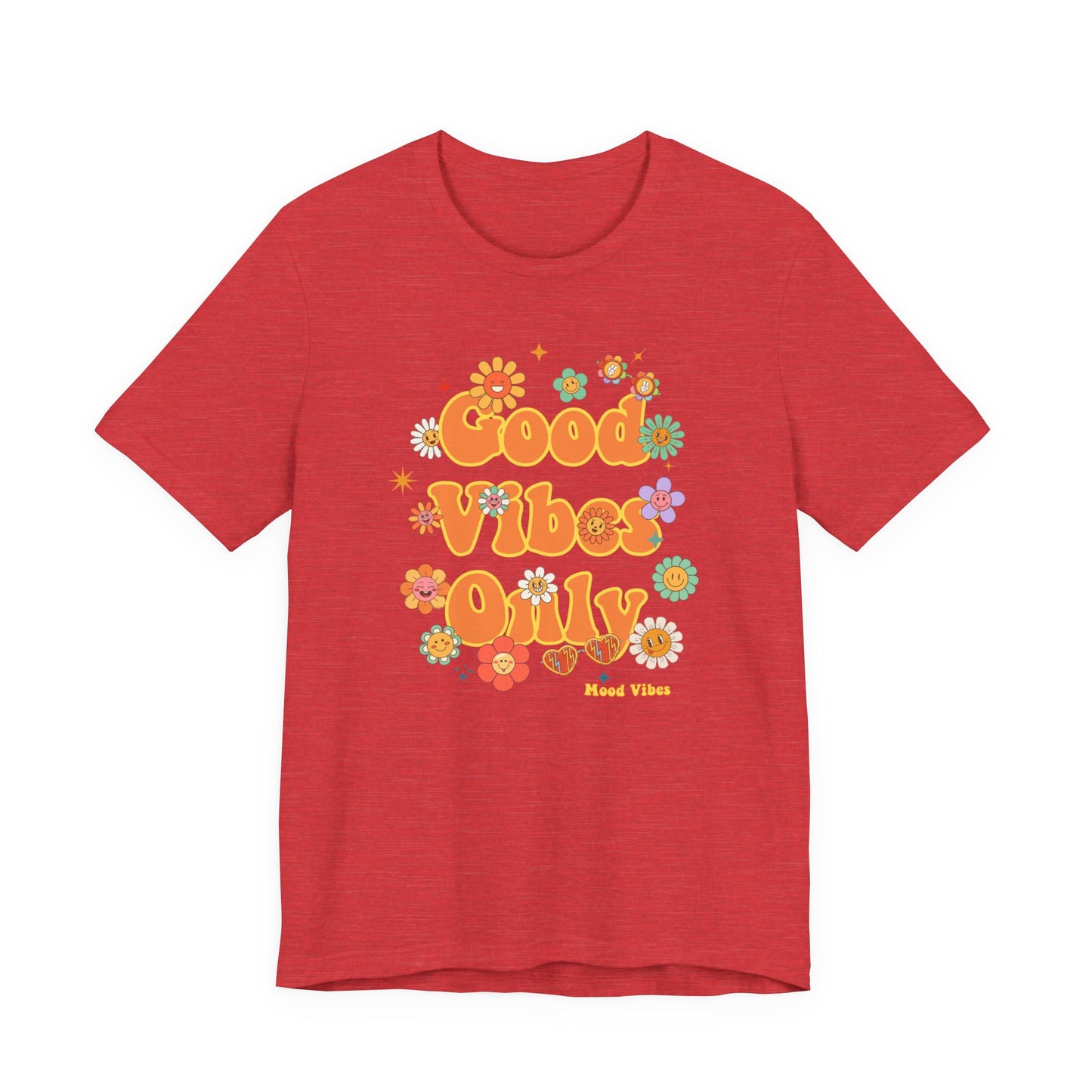 Good Vibes Only Flower Tee