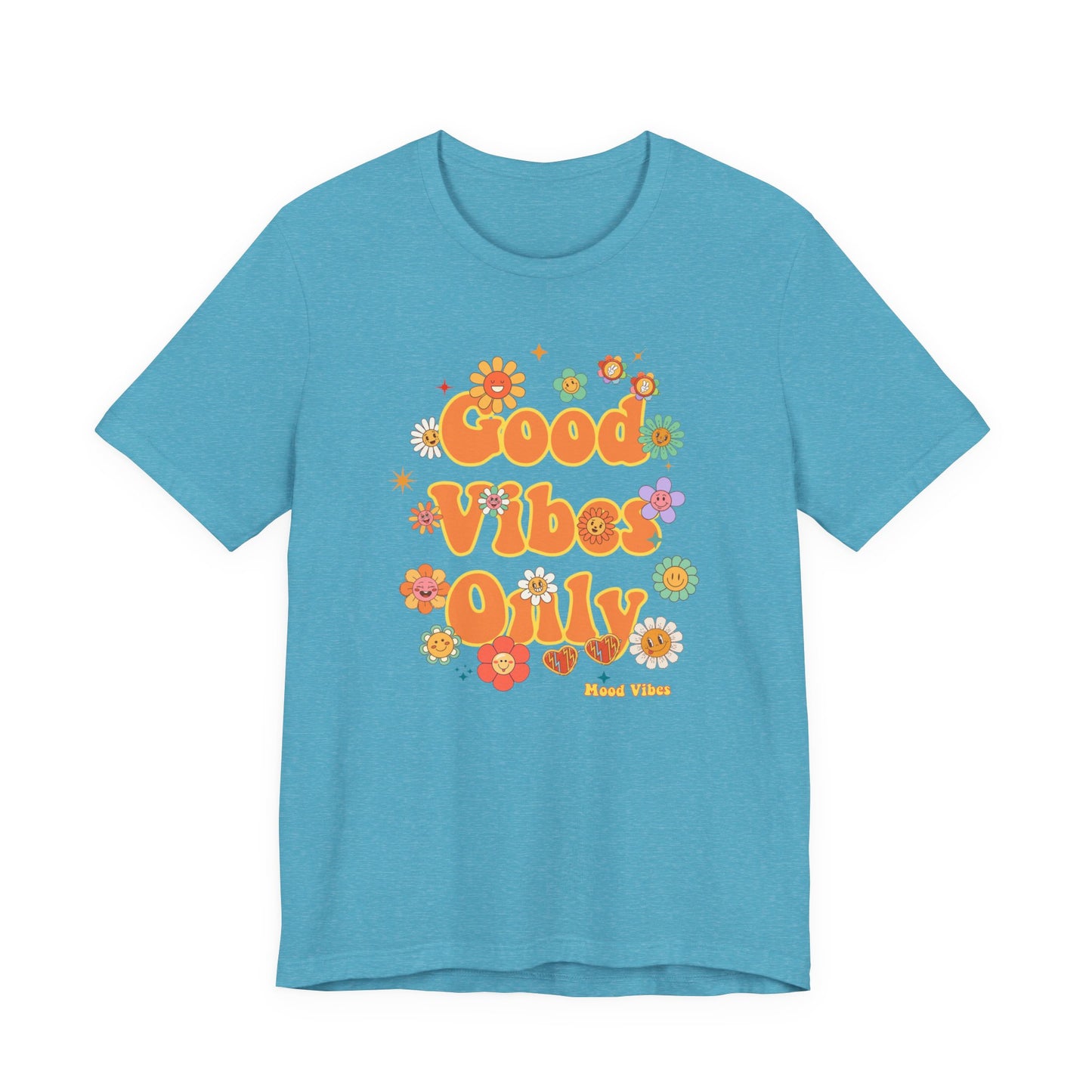 Good Vibes Only Flower Tee