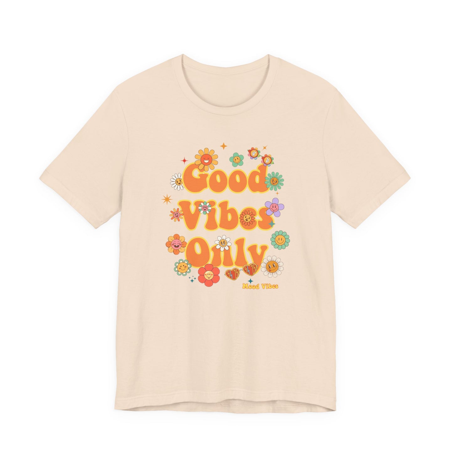 Good Vibes Only Flower Tee