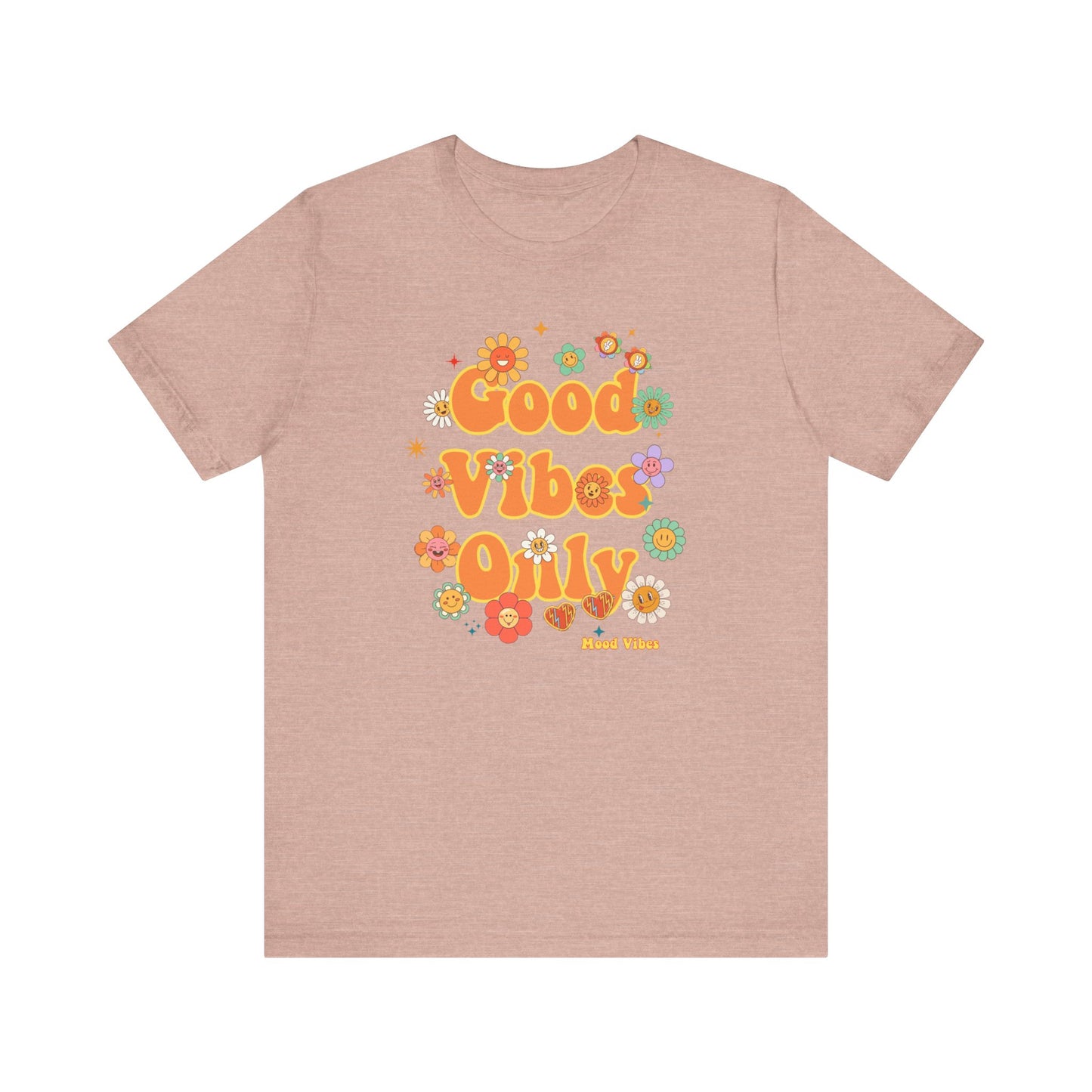 Good Vibes Only Flower Tee
