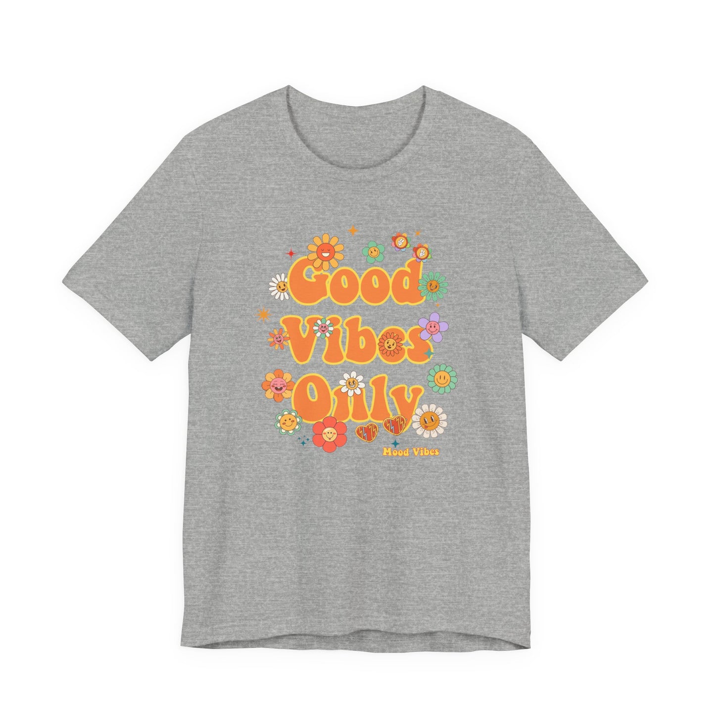 Good Vibes Only Flower Tee